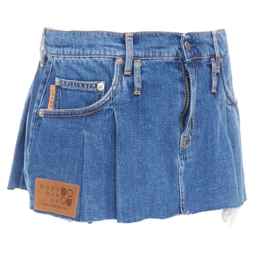 Dodo Bar Or Pleated Front Mini Skirt